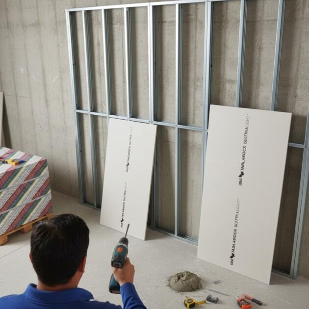 Ultralight Tablaroca Yeso 122 x 244 cms