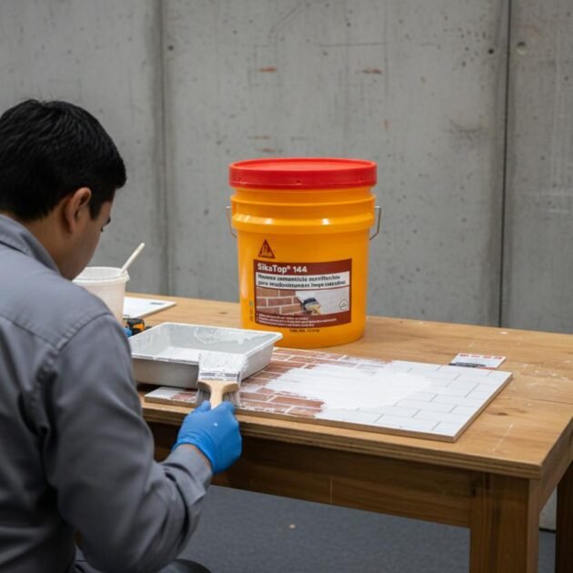 Sikatop 144 gris (A+B) saco 13.3kg