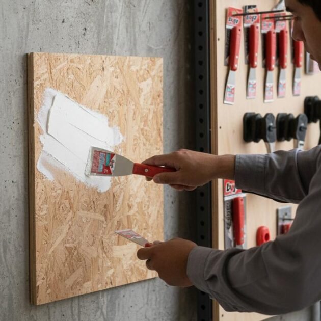 Espátula 2'' Rígida Angular Mango Plástico