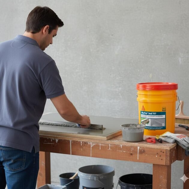 Sikatop Seal 107 blanco A+B 16.3kg