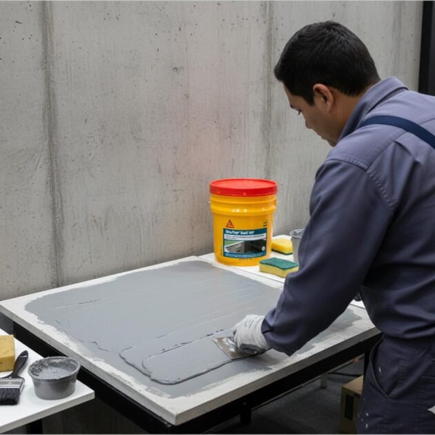 SikaTop Seal-107 gris (A+B) / Cubeta (16.3 kg)